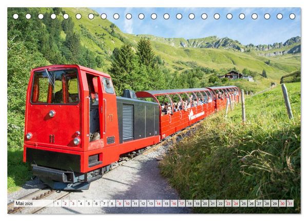 Produktbild: Der Brienzersee - Im Herzen des Berner Oberlandes (Tischkalender 2026 DIN A5 quer), CALVENDO Monatskalender