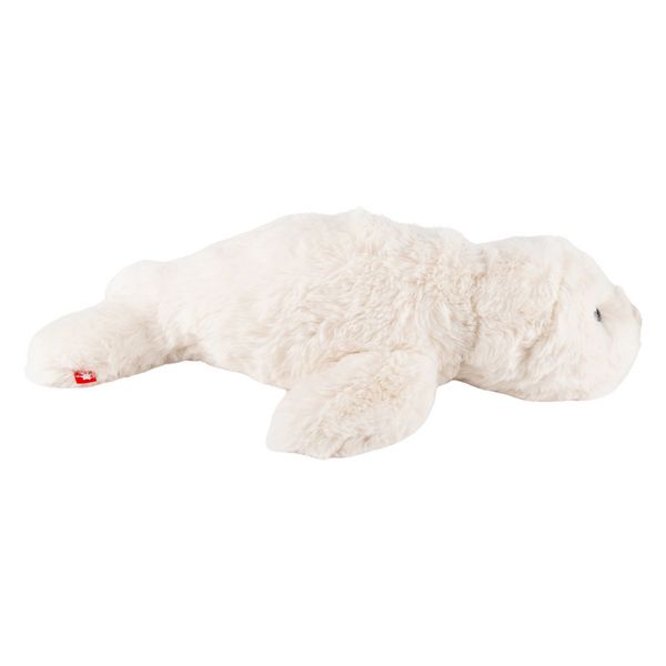 Produktbild: Sigikid 43578 - Kuscheltier Seehund Baby wei&szlig;, 45 cm, Flauscherie