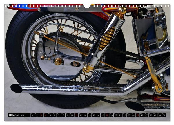 Produktbild: Harley Classic Chopper (Wandkalender 2026 DIN A3 quer), CALVENDO Monatskalender