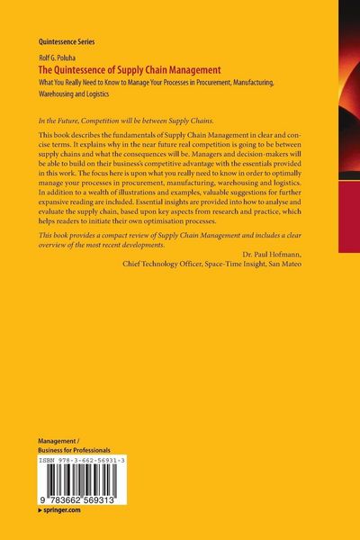 Produktbild: The Quintessence of Supply Chain Management