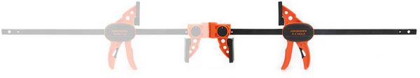 Produktbild: JORGENSEN 2391321 Einhandzwinge Spann-Weite (max.):300mm Produktabmessung, L&auml;nge: 480mm