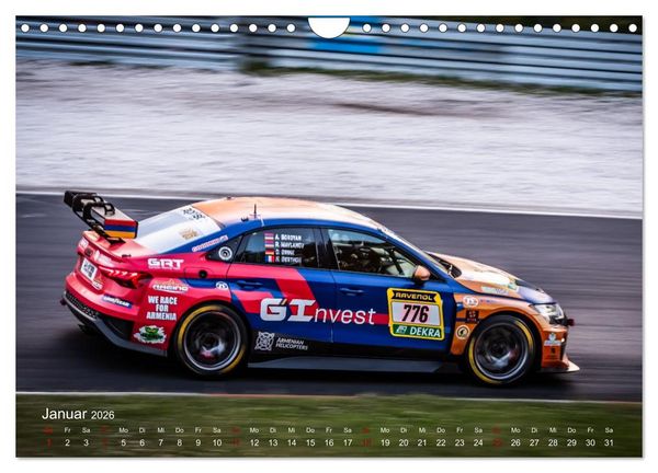 Produktbild: N&uuml;rburgring Langstreckenmeisterschaft (Wandkalender 2026 DIN A4 quer), CALVENDO Monatskalender