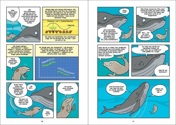 Produktbild: Superbrain-Comics - Die Geheimnisse der Wale