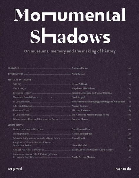 Produktbild: Monumental Shadows: On Museums, Memory and the Making of History