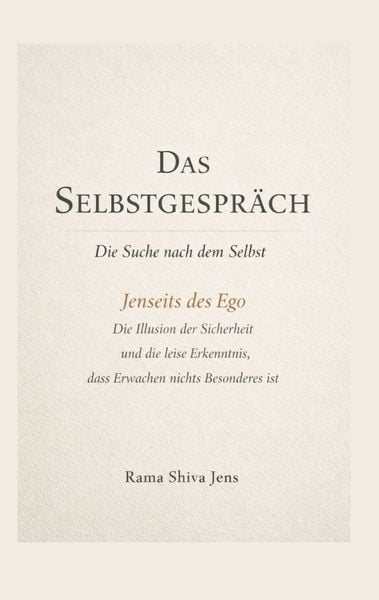 Produktbild: Das Selbstgespr&auml;ch - Die Suche nach dem Selbst