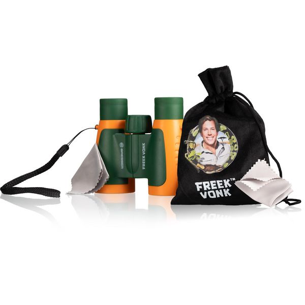 Produktbild: Bresser 11803 - FREEK VONK x BRESSER Kinder-Fernglas (gr&uuml;n/orange) 3x30, mit Tasche