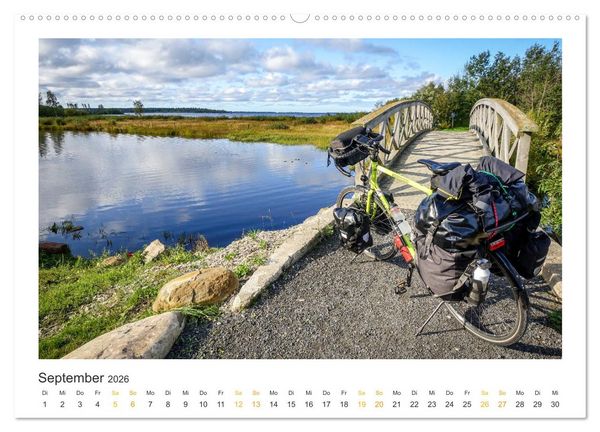 Produktbild: Radreisegl&uuml;ck Ostsee (Wandkalender 2026 DIN A2 quer), CALVENDO Monatskalender