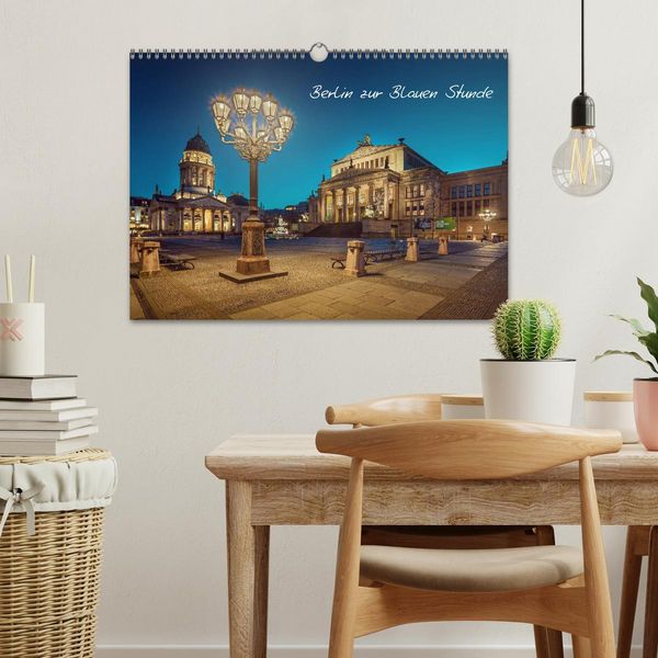 Produktbild: Die Blaue Stunde in Berlin (Wandkalender 2026 DIN A3 quer), CALVENDO Monatskalender
