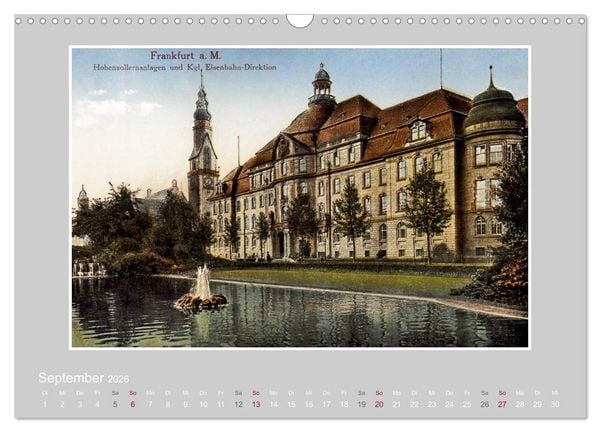 Produktbild: Es war einmal... in Frankfurt (Main) (Wandkalender 2026 DIN A3 quer), CALVENDO Monatskalender