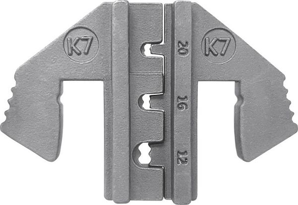 TOOLCRAFT PLE-0K7 Crimp-Einsätze Geeignet für Stecker: DEUTSCH Quetschbereich AWG: 12 bis 20 awg Passend für Marke (Zangen): TOOLCRAFT PZ-500