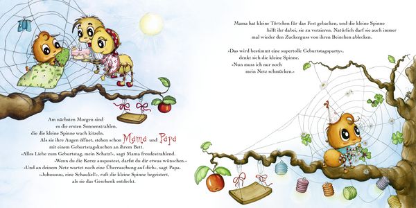 Produktbild: Die kleine Spinne Widerlich - Der Geburtstagsbesuch (Pappbilderbuch)