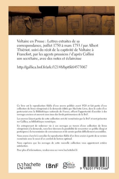Produktbild: Voltaire en Prusse
