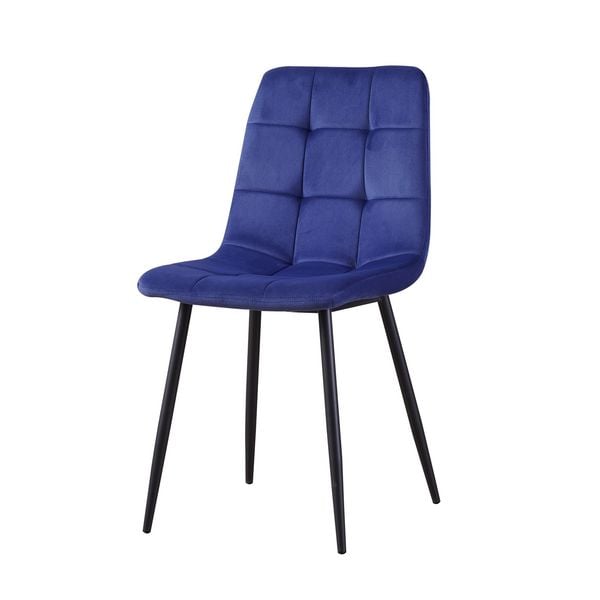 HTI-Living Stuhl Mesa Velvet blau Stuhl Mesa Velvet blau