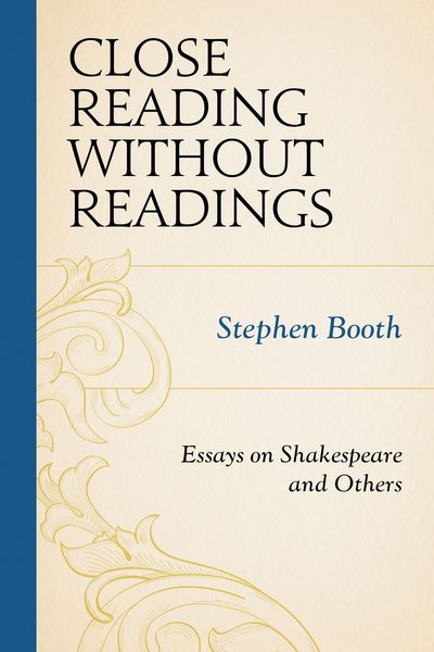 Produktbild: Close Reading without Readings