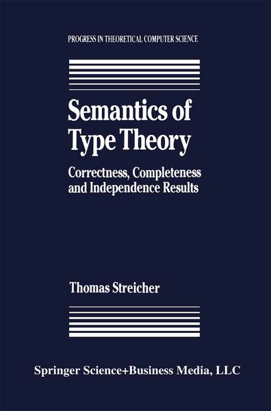 Produktbild: Semantics of Type Theory
