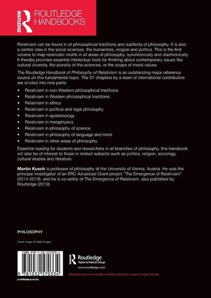 Produktbild: The Routledge Handbook of Philosophy of Relativism