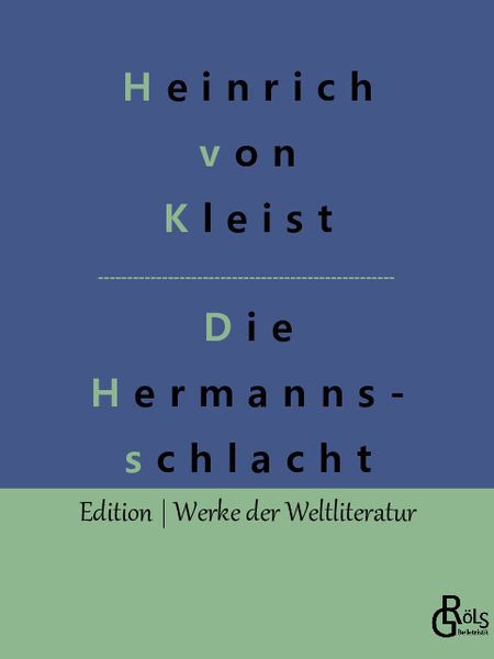 Produktbild: Die Hermannsschlacht