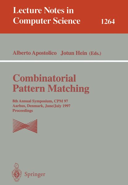 Produktbild: Combinatorial Pattern Matching