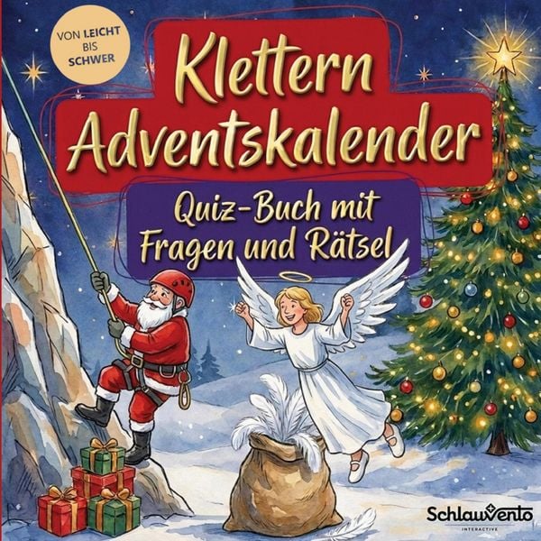 Produktbild: Klettern-Adventskalender: Quiz-Buch mit Fragen und R&auml;tsel