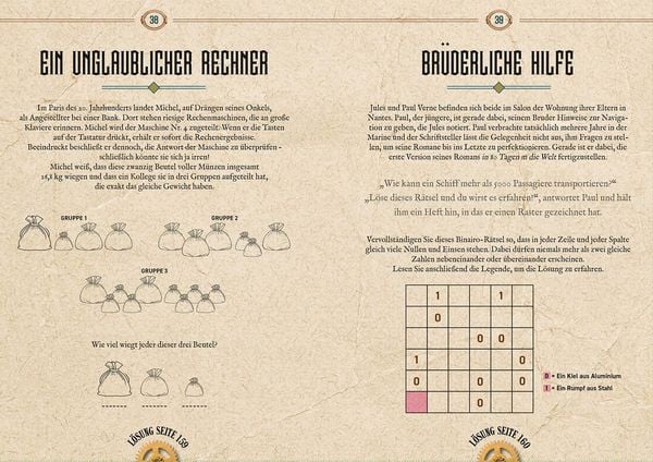 Produktbild: Jules Verne &ndash; R&auml;tselbuch