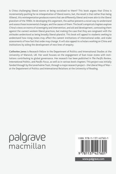 Produktbild: China's Challenge to Liberal Norms