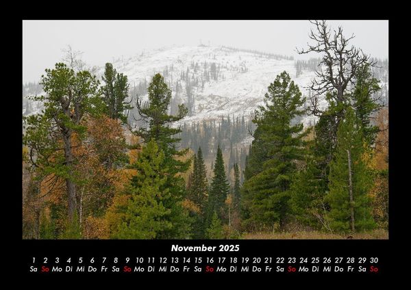 Produktbild: Berglandschaften 2025 Fotokalender DIN A3