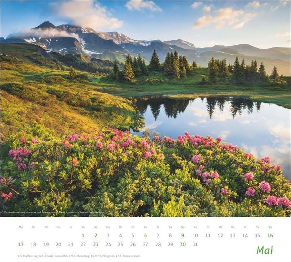 Produktbild: times&more Alpen Bildkalender 2027