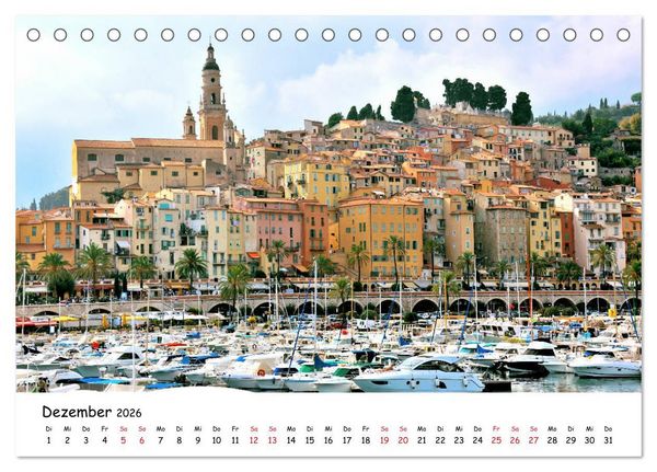 Produktbild: Franz&ouml;sische Alpen - Route des Grandes Alpes (Tischkalender 2026 DIN A5 quer), CALVENDO Monatskalender