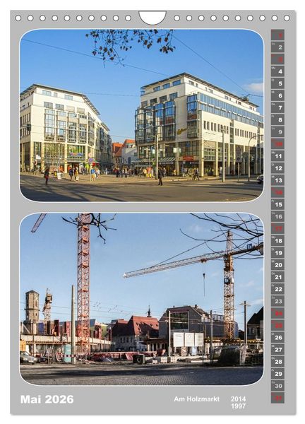 Produktbild: Jena im Wandel (Wandkalender 2026 DIN A4 hoch), CALVENDO Monatskalender