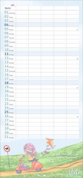 Produktbild: times&more Zauberwesen Familienplaner 2027