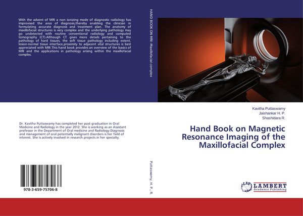 Produktbild: Hand Book on Magnetic Resonance Imaging of the Maxillofacial Complex