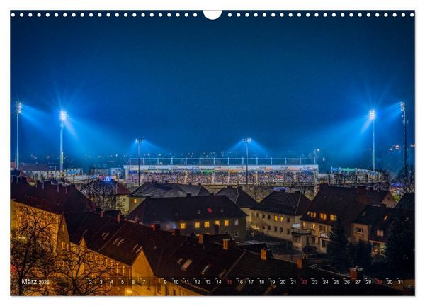 Produktbild: Osnabr&uuml;ck f&uuml;r Nachtschw&auml;rmer (Wandkalender 2026 DIN A3 quer), CALVENDO Monatskalender