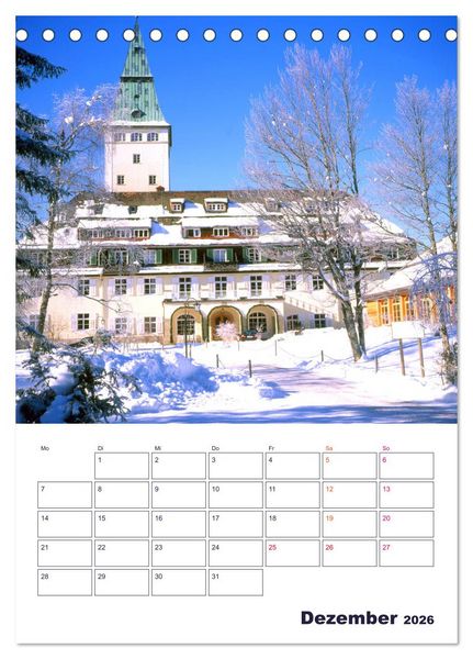 Produktbild: Sch&ouml;nes Land Bayern (Tischkalender 2026 DIN A5 hoch), CALVENDO Monatskalender