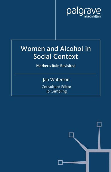 Produktbild: Women and Alcohol in Social Context
