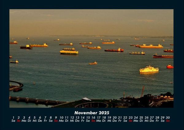 Produktbild: Schiffe 2025 Fotokalender DIN A4