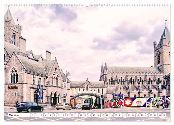 Produktbild: Dublin - Facettenreiche Metropole (Wandkalender 2026 DIN A2 quer), CALVENDO Monatskalender