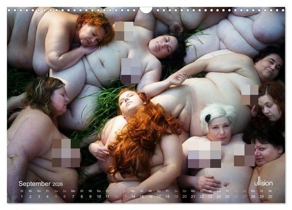 Produktbild: Kurvenstolz - Ode an die Weiblichkeit (Wandkalender 2026 DIN A3 quer), CALVENDO Monatskalender