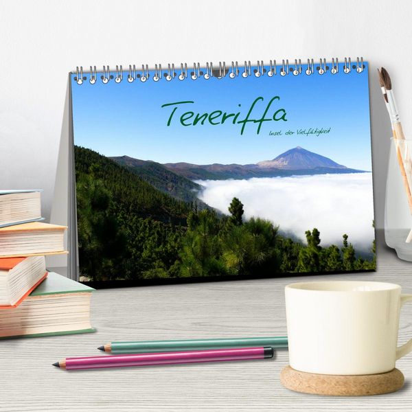 Produktbild: Teneriffa - Insel der Vielf&auml;ltigkeit (Tischkalender 2026 DIN A5 quer), CALVENDO Monatskalender