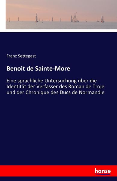 Produktbild: Benoit de Sainte-More