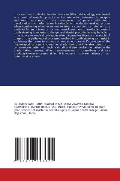 Produktbild: Discoloration Management Of Teeth