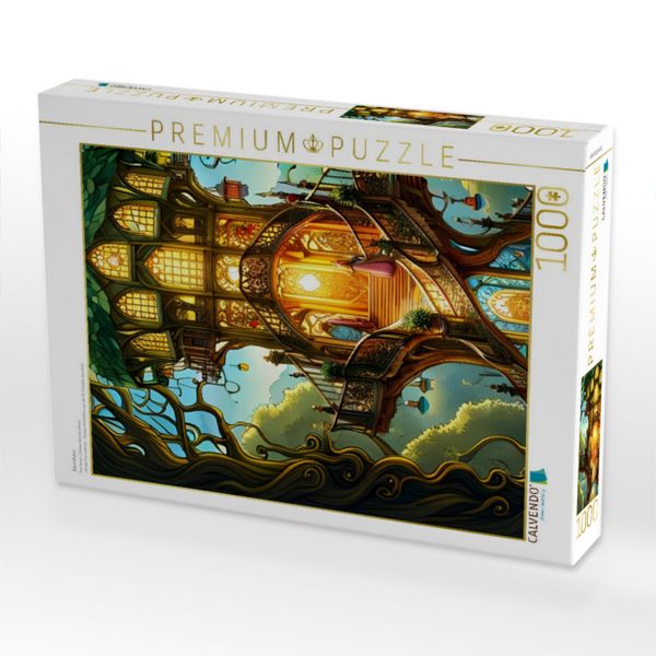 Produktbild: CALVENDO Puzzle Baumhaus | 1000 Teile Lege-Gr&ouml;&szlig;e 64x48cm Foto-Puzzle f&uuml;r gl&uuml;ckliche Stunden