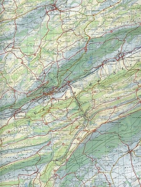 Produktbild: 232T Vallon de St-Imier Carte d'excursions