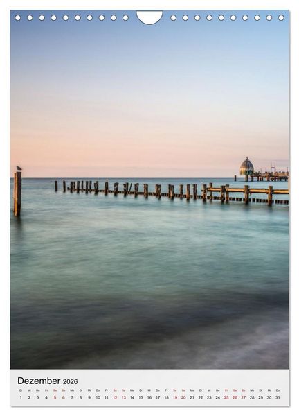 Produktbild: Fischland-Dar&szlig;-Zingst - Im Licht des Nordens (Wandkalender 2026 DIN A4 hoch), CALVENDO Monatskalender
