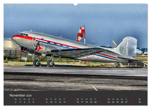 Produktbild: Art of Aviation - Kunstvolle Flugzeuge (hochwertiger Premium Wandkalender 2026 DIN A2 quer), Kunstdruck in Hochglanz