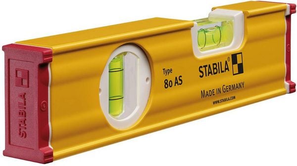 Produktbild: Stabila Type 80 AS 19565 Leichtmetall-Wasserwaage 20 cm