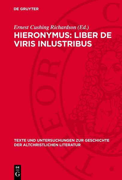 Produktbild: Hieronymus: Liber de viris inlustribus