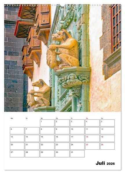 Produktbild: Las Palmas - ein traumhaftes Reiseziel (hochwertiger Premium Wandkalender 2026 DIN A2 hoch), Kunstdruck in Hochglanz