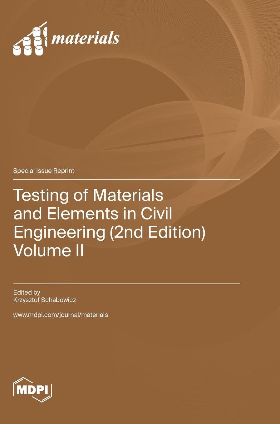 Produktbild: Testing of Materials and Elements in Civil Engineering (2nd Edition)
