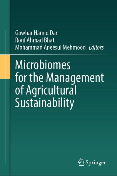 Produktbild: Microbiomes for the Management of Agricultural Sustainability