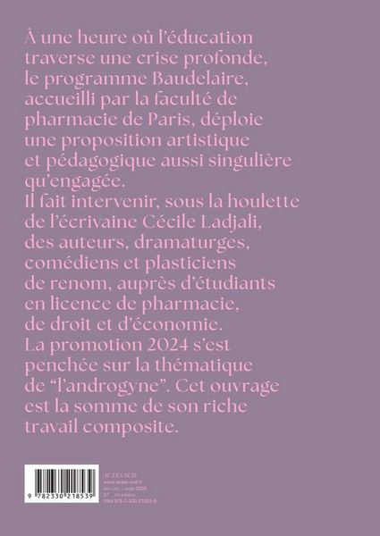 Produktbild: Les Baudelaire : promotion IV : l'androgyne